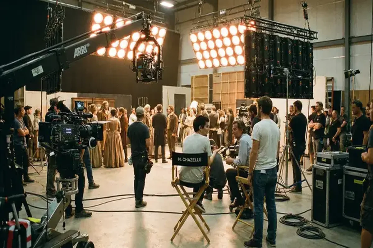 歪歪漫画专业影视拍摄现场实景